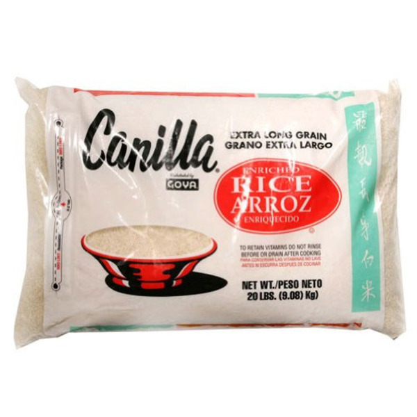 Goya - Canilla Rice - 20 lb Bag