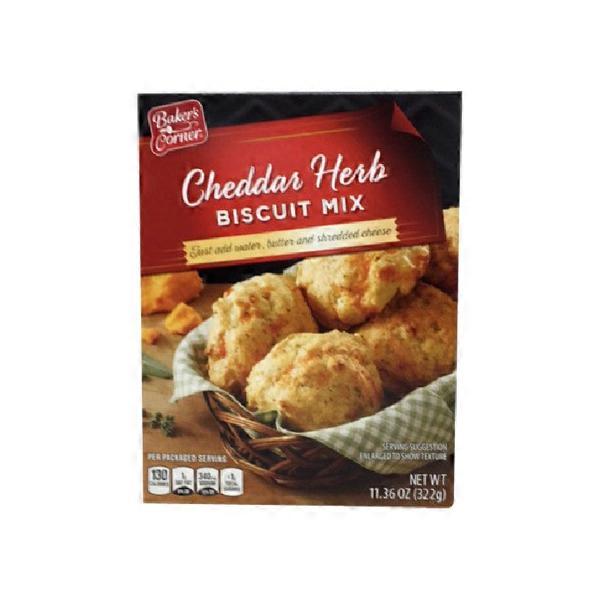 Baker's Corner Cheddar Herb Biscuit Mix (11.36 oz) Instacart