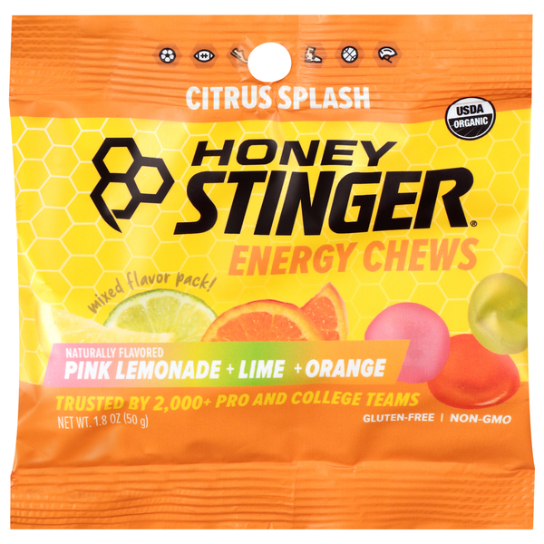 Honey Stinger Citrus Splash Energy Chews Same-Day Delivery or
