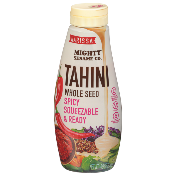 Mighty Sesame Co. Tahini, Harissa, Whole Seed