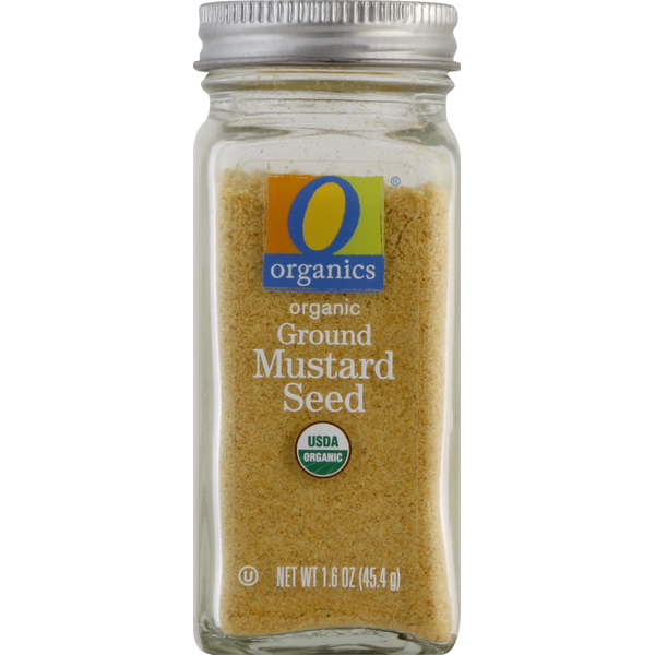 O Organics Mustard Seed, Organic, Ground