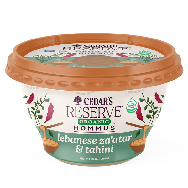 Cedar's Organic Reserve Lebanese Za'atar & Tahini Hummus