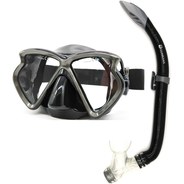 GUARDIAN Adults' Estero Snorkel Combo - Black
