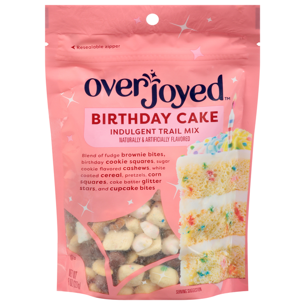 Overjoyed Trail Mix, Indulgent, Birthday Cake