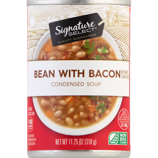 Signature SELECT Condensed Soup, Bean with Bacon