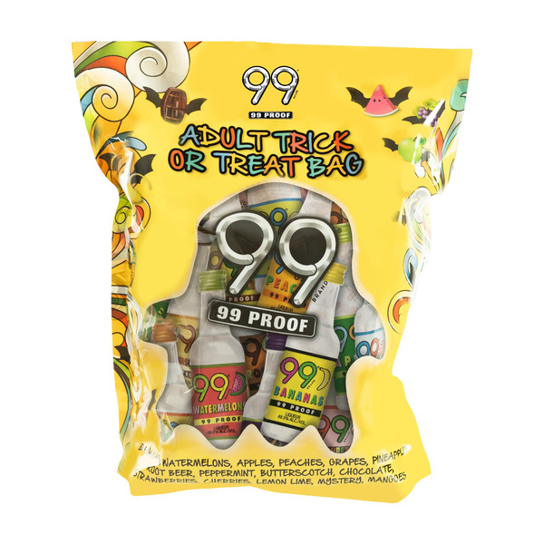 99 Brand Assorted Liqueur Adult Trick-Or-Treat Bag Same-Day