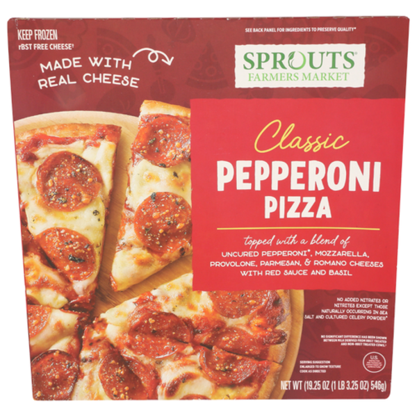 Sprouts Classic Pepperoni Pizza Same-Day Delivery or Pickup