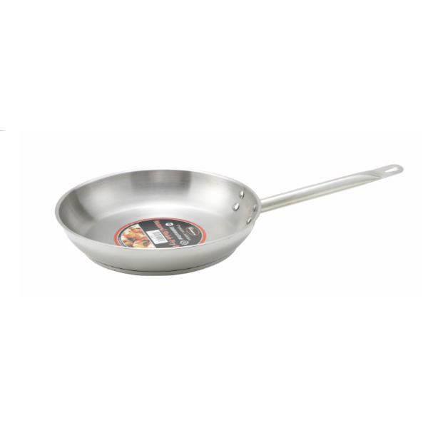 Winco - Fry Pan S/S Natural 8" - 1 Ea