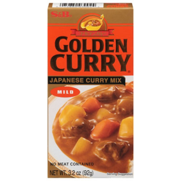 S&B Golden Curry Mx Mild - 3.2 Oz
