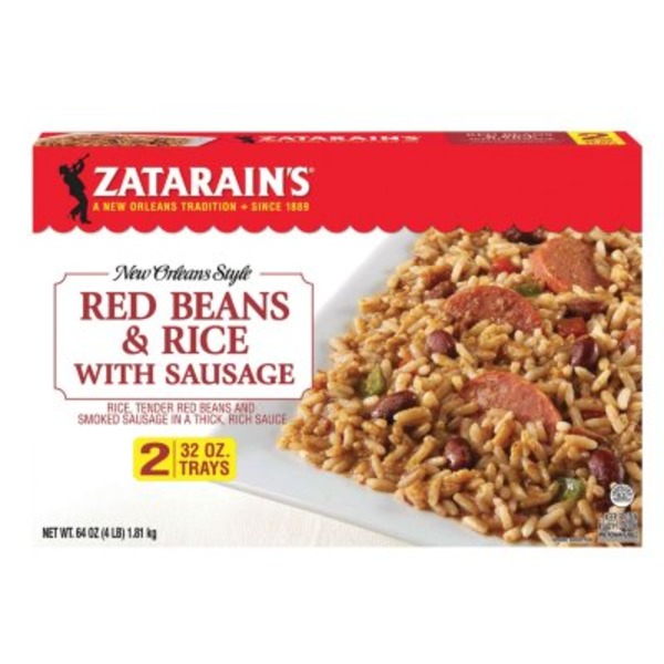 Zatarain's® Red Beans & Rice With Sausage Frozen (64 oz) from Sam's