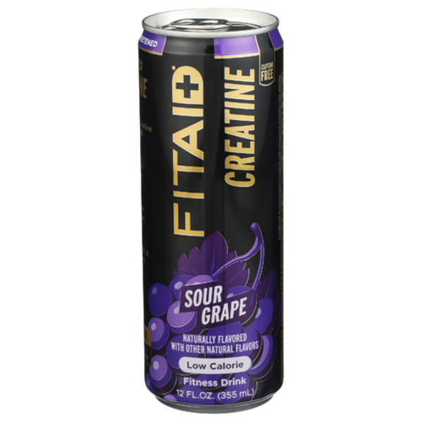 Life Aid Drinks FITAID RX Creatine Recovery with BCAAs - Sour Grape