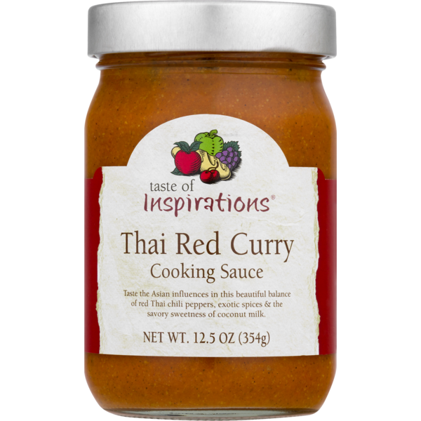 Taste of Inspirations Thai Red Curry Cooking Sauce (12.5 oz) Instacart