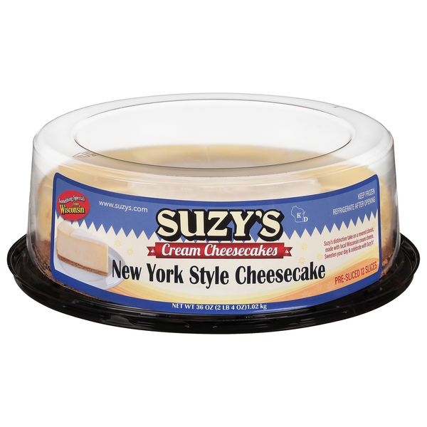 Suzy's Cheesecake, New York Style, 8 Inch Same-Day Delivery or