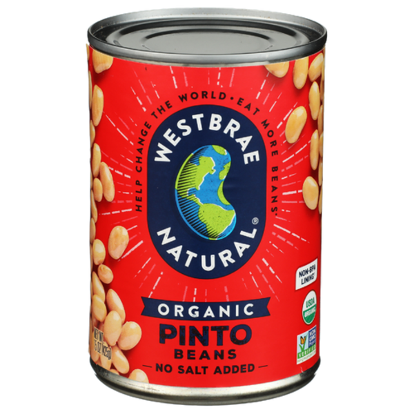 Westbrae Organic No Salt Added Pinto Beans