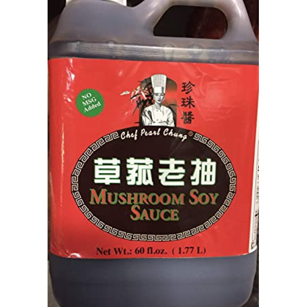Chef Pearl Chung - Mushroom Soy Sauce - 60 oz