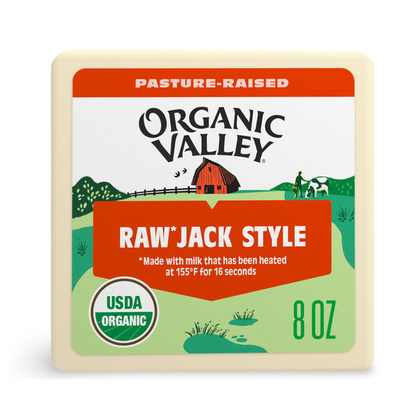 Organic Valley® Organic Jack Style Raw Cheese Block