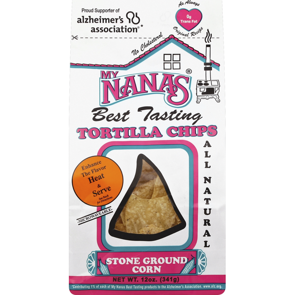 My Nanas Tortilla Chips, Stone Ground Corn Same-Day Delivery or