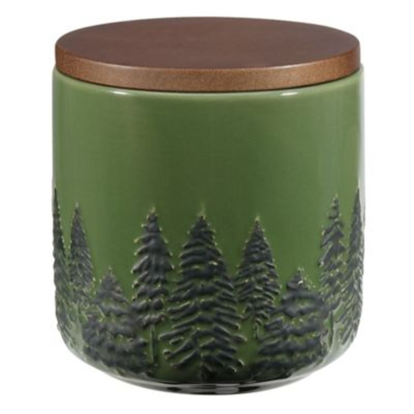Red Shed Nordic Fir Scented Ceramic Tree Candle, 9 oz.