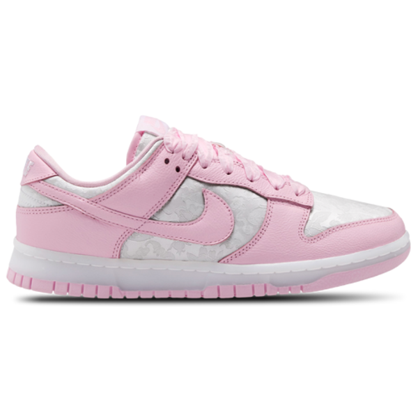 Nike Women's Dunk Low SE SFF, Size 8 - White/Pink Foam
