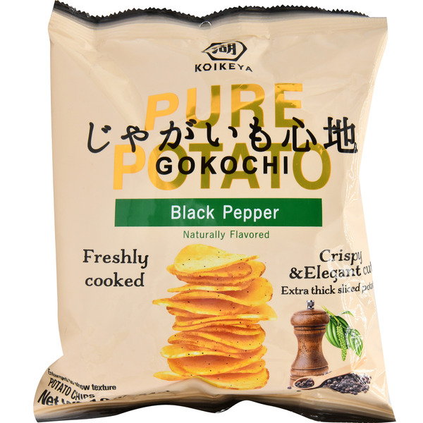 KOIKE-YA Jagaimo Gokochi Black Pepper