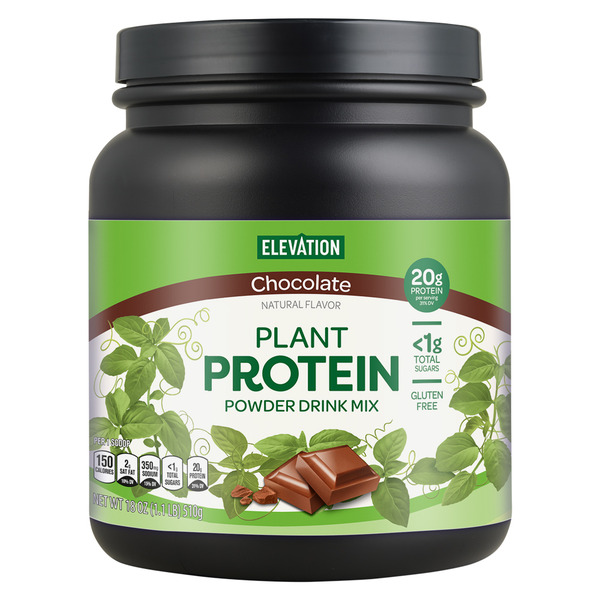Elevation Chocolate Plant Protein Powder Same-Day Delivery or Pickup | ALDI