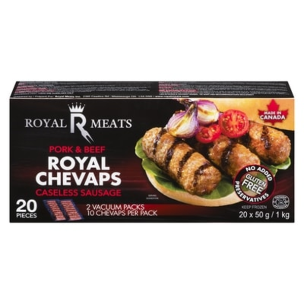 Fortinos Royal Meats Pork Beef Chevaps Same-Day Delivery | Instacart