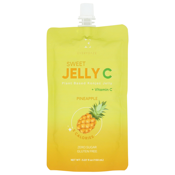 TQ・Gel (ジェル) TQK-type 200ml♡2本♡HWビタミン転写♡ Everydaze Pineapple Vitamin C Konjac Jelly Same-Day Delivery or