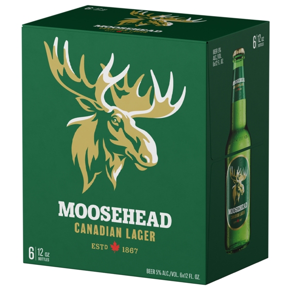 Moosehead Breweries Canadian Lager Bottles Same-Day Delivery or