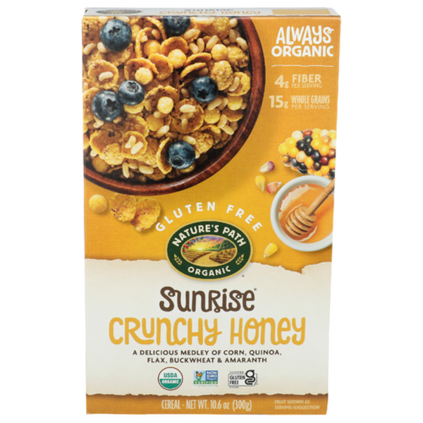 Nature's Path Organic Crunchy Honey Sunrise Cereal