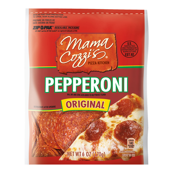 Mama Cozzi's Pizza Kitchen Sliced Pepperoni Same-Day Delivery or