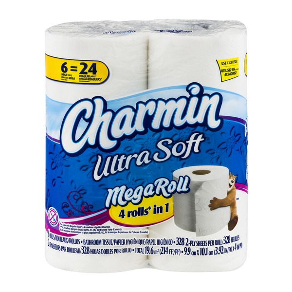 Charmin Bathroom Tissue charmin ultra soft megaroll bathroom tissue - 6 ct - instacart Charmin Bathroom Tissue charmin ultra soft megaroll bathroom tissue - 6 ct - instacart