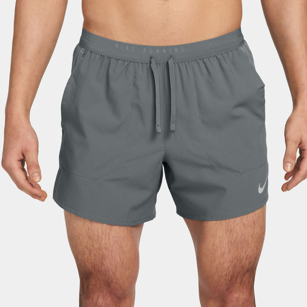 Nike Men's Dri-FIT Stride 5" Brief-Lined Shorts, S - Smoke Grey