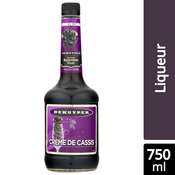 De Kuyper Creme de Cassis Liqueur Same-Day Delivery or Pickup