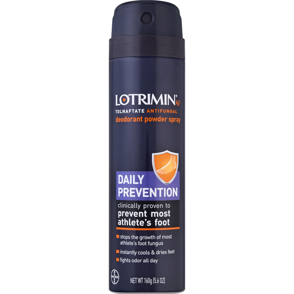 Walgreens Lotrimin Deodorant Powder Spray, Daily Prevention SameDay