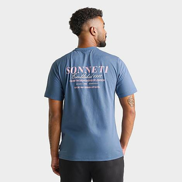 Sonneti Men's Type T-Shirt, S - Navy