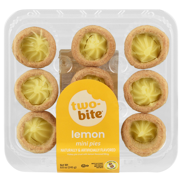 Two Bite Pies, Lemon, Mini