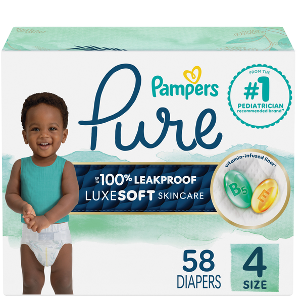 【yuma91221018 】Pampers 4パック Amazon.com: Pampers Diapers - Baby Dry - Size 4, 186 Count
