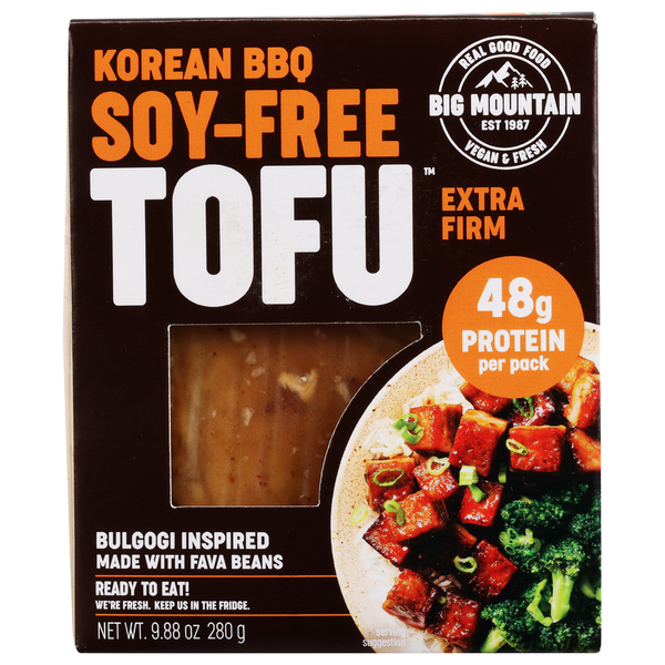 Big Mountain Foods Korean Style Bbq Soy-Free Tofu