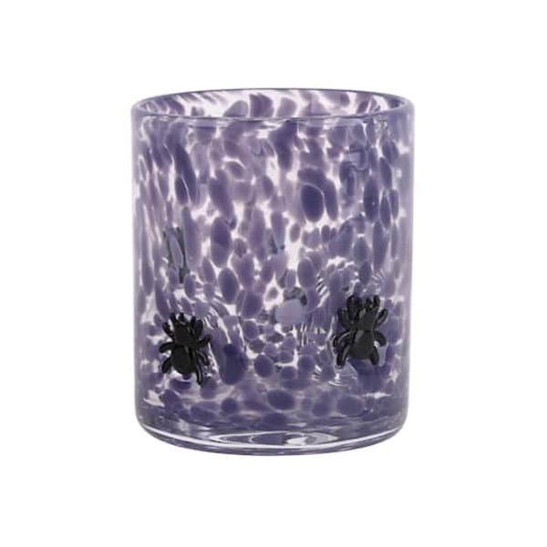 Celebrate It Confetti Spider Icon Double Old-Fashioned Glass