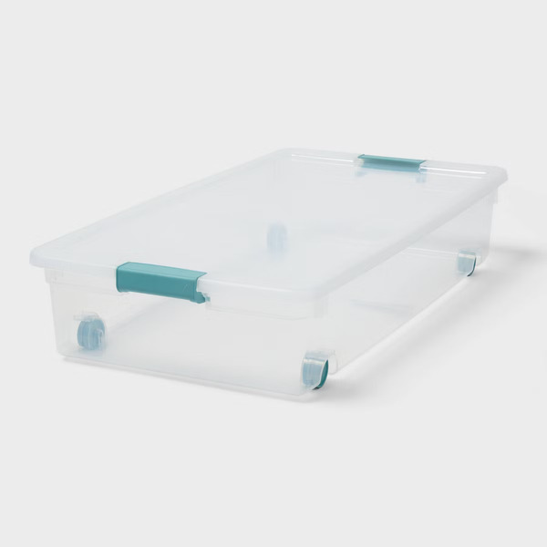Brightroom Underbed Storage Bin With Latches