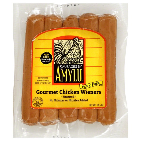 Amylu Gourmet Chicken Wieners (10.5 oz) Instacart