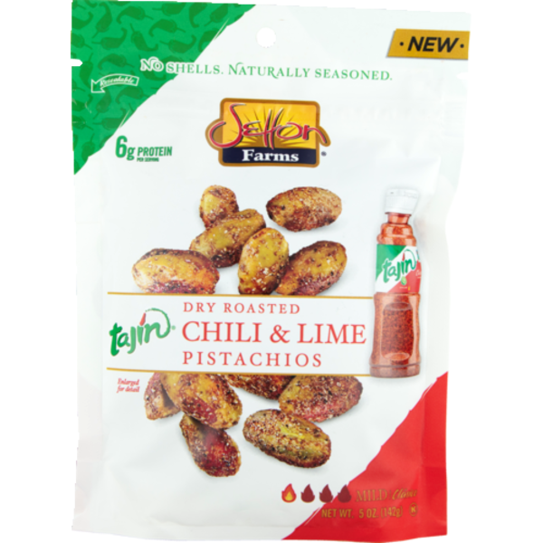 Setton Farms Mild Dry Roasted No Shells Tajin Chili & Lime Pistachios