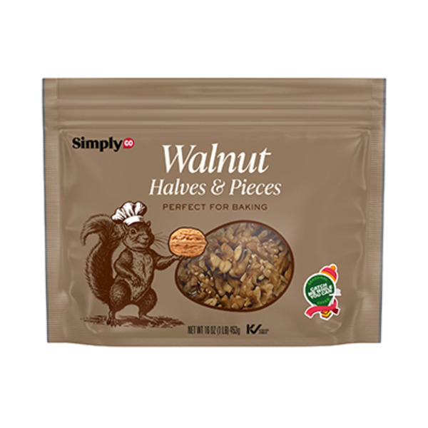 Simply GO Walnut Halves & Pieces