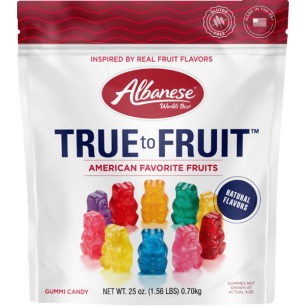 Albanese Confectionery True To Fruit American Favorites Gummi