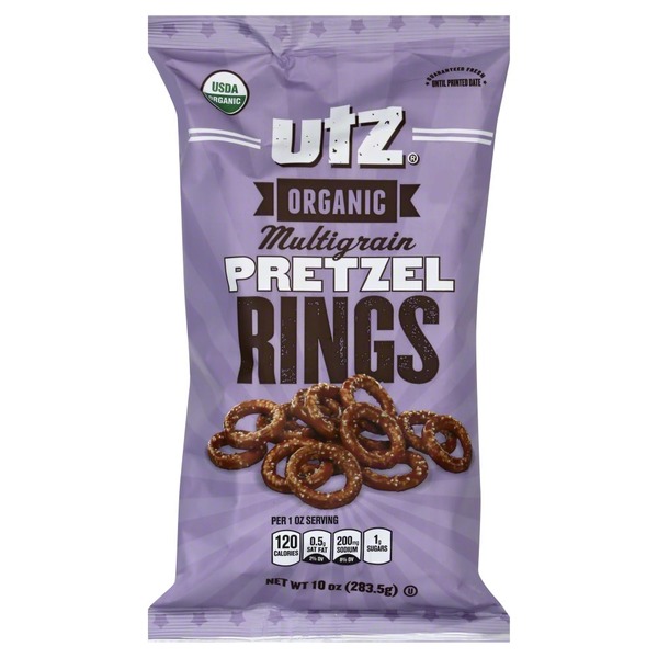 Utz Pretzel Rings, Organic, Multigrain (10 oz) Instacart