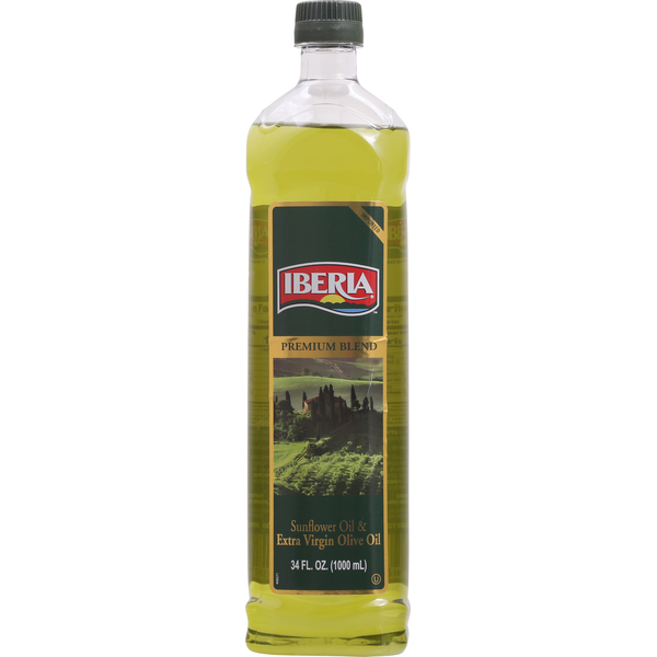 Iberia Sunflower Oil & Extra Virgin Olive Oil, Premium Blend