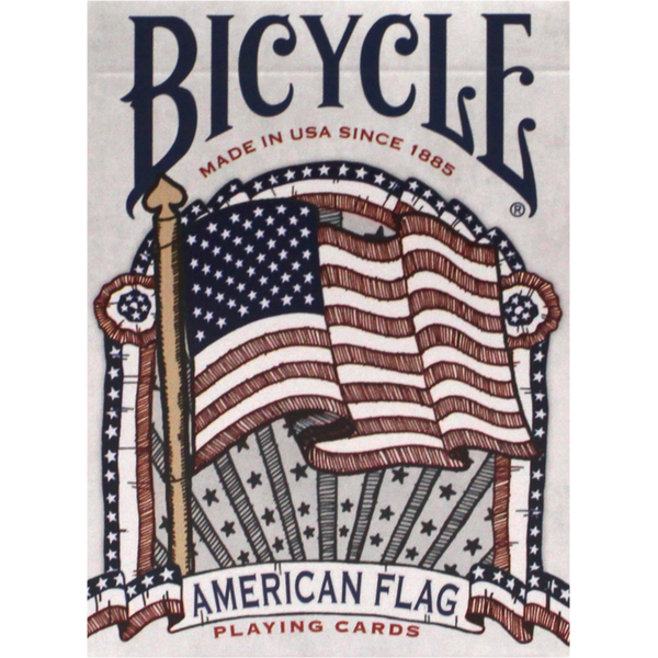 Bicycle Playing Cards, American Flag, Poker Size Same-Day Delivery