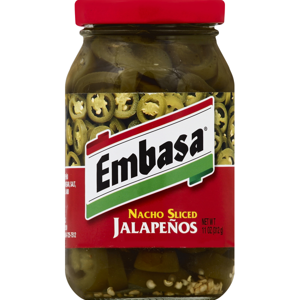 Embasa Jalapenos, Nacho Sliced