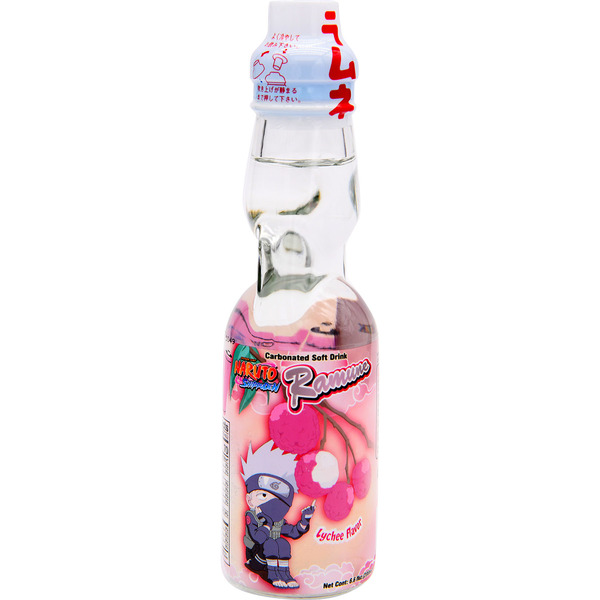Naruto Ramune Lychee Flavor Carbonated Soft Drink