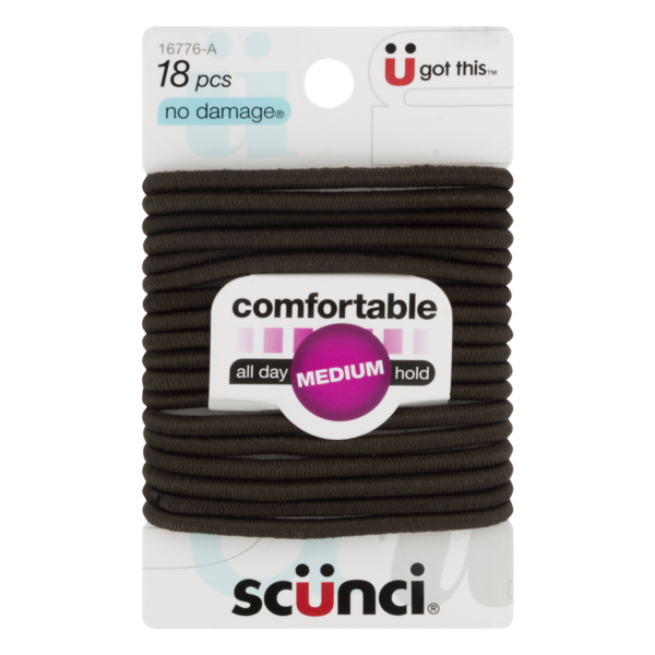 Scunci U Got This Comfortable All Day Medium Hold 18 Ct Instacart